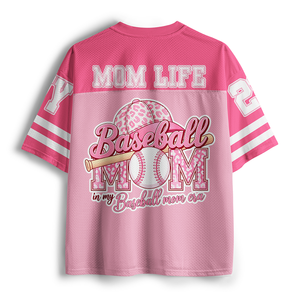 Vintage Baseball Mom Mesh Jersey