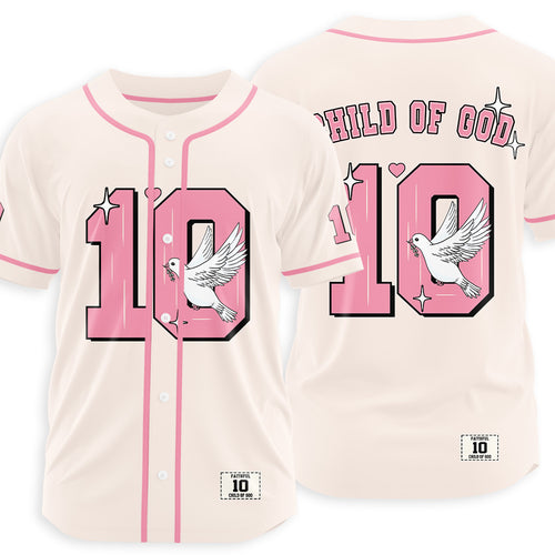 Child Of God Christian Baseball Jersey