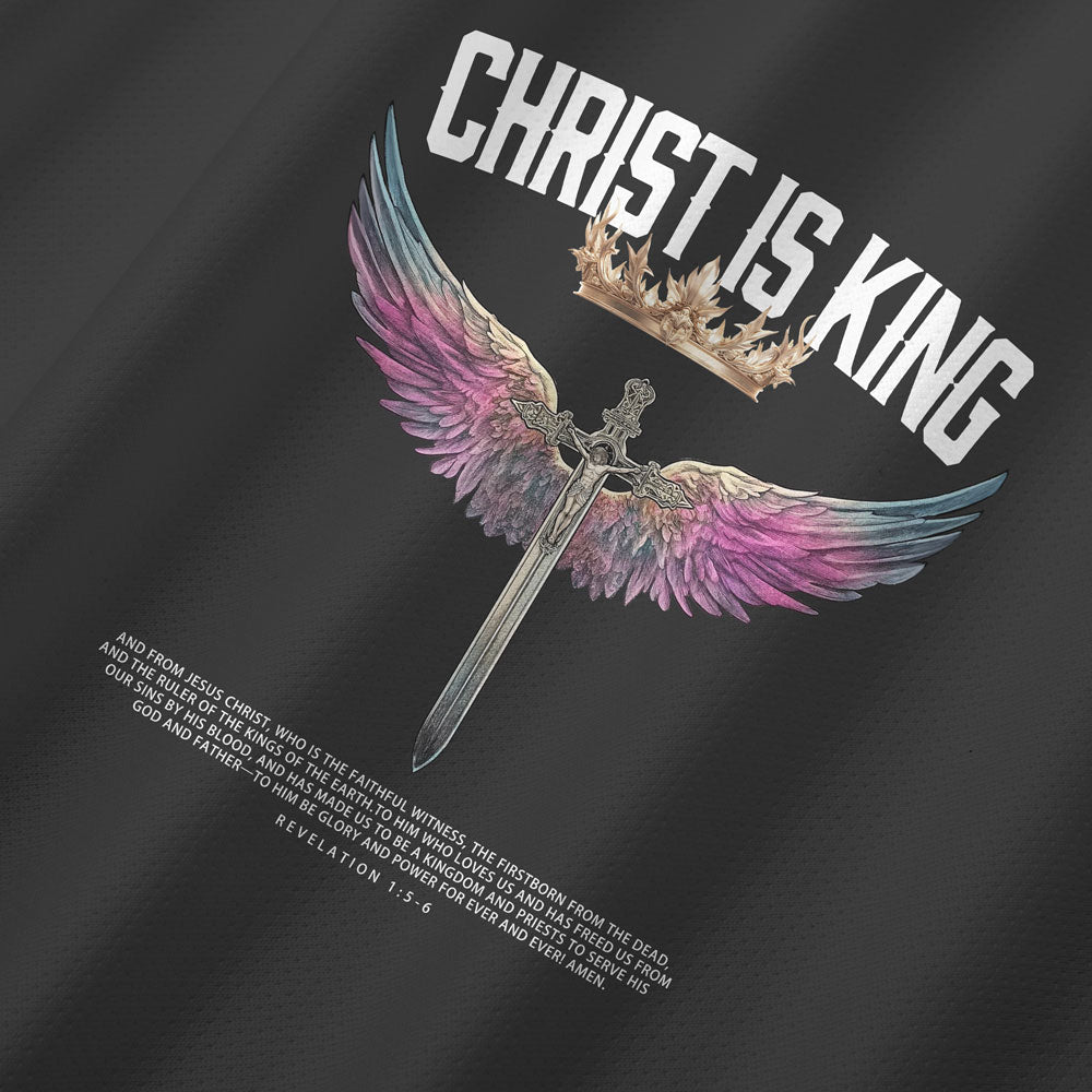 Christ Is King Christian Baseball Jersey