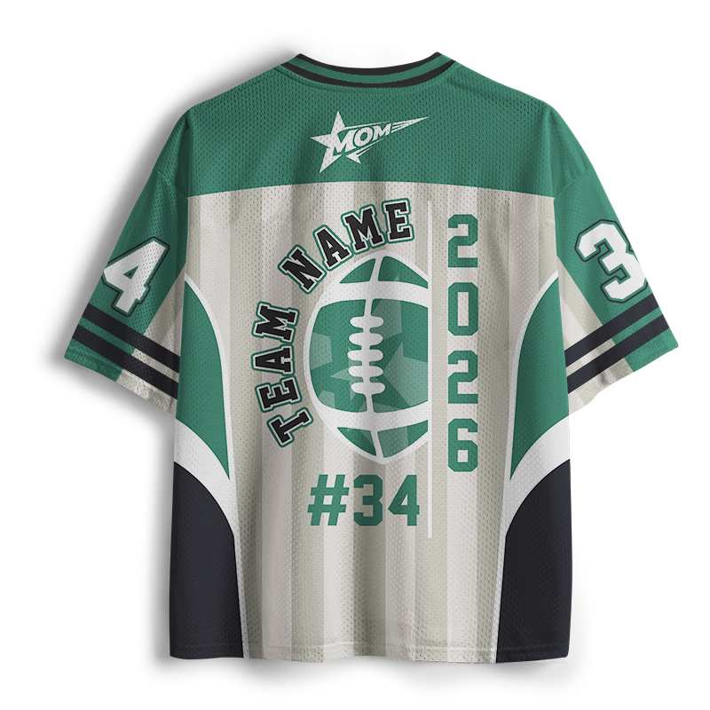 Vintage Football Mom Mesh Jersey